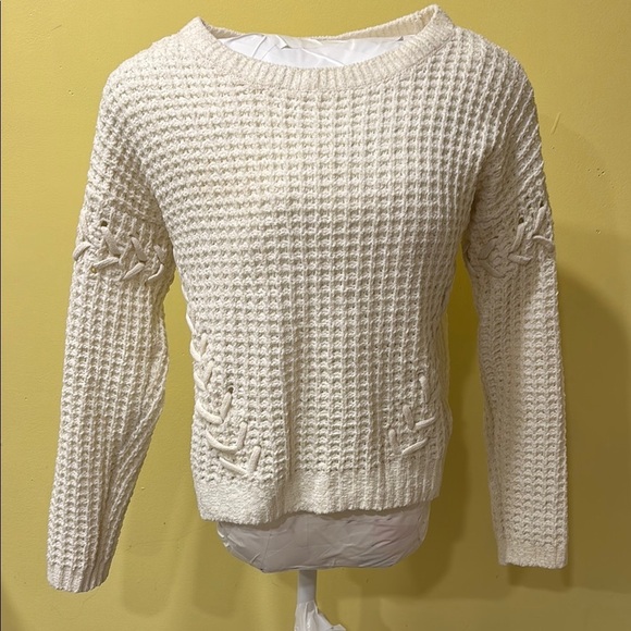Sweaters - Cozy White Knit Sweater